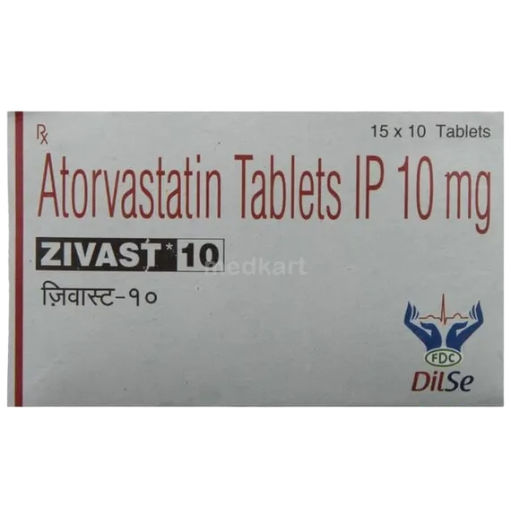 zivast 10mg tablet 10's